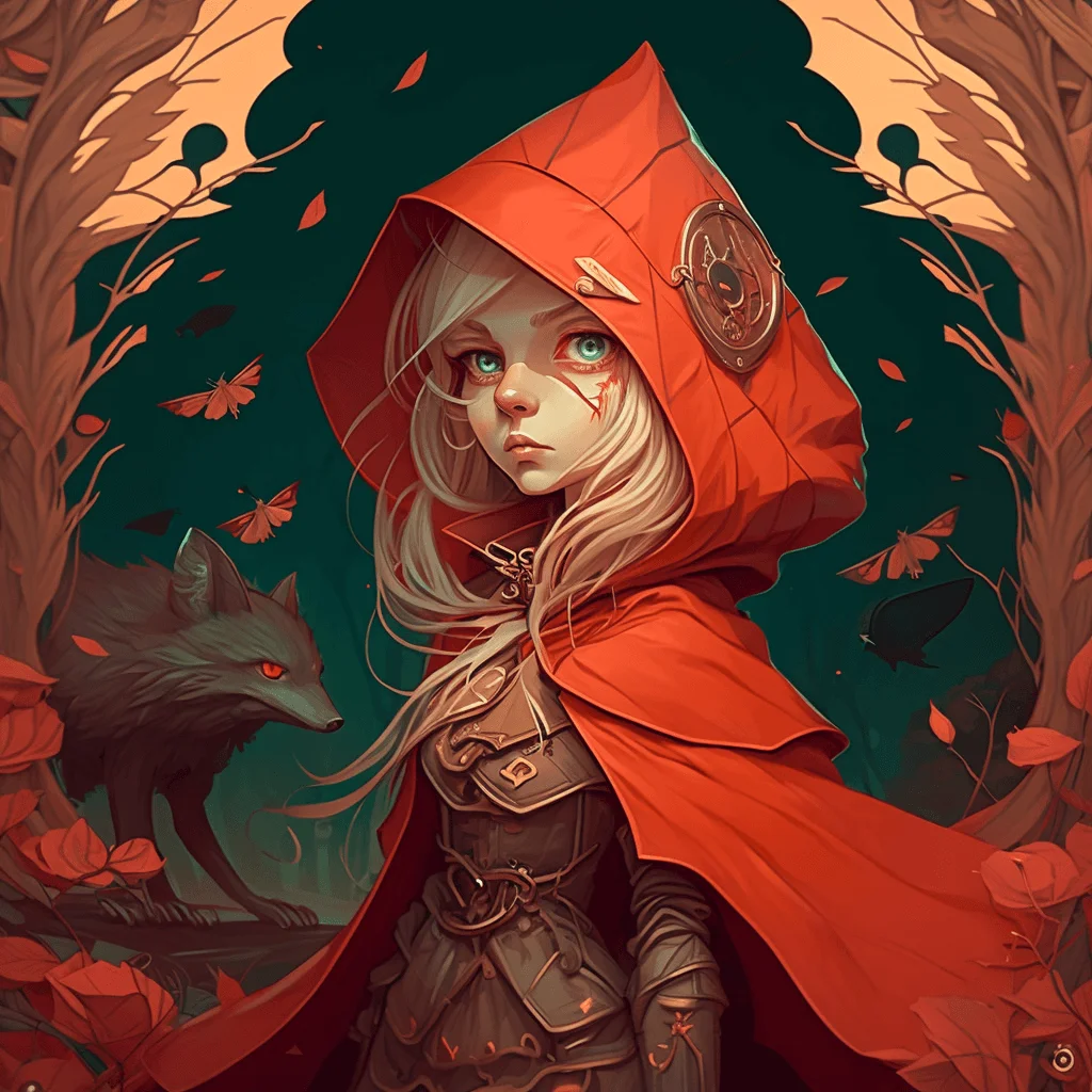 caperucita-roja-anime-fanart-inteligencia-artificial